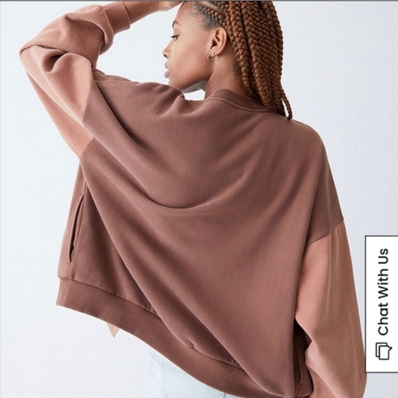 PacSun Womens Oversized ColorBlock Button Sweater Cardigan Size XS - Picture 2 of 12